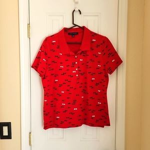 Tommy Hilfiger collared shirt.  Sz XXL but runs small.